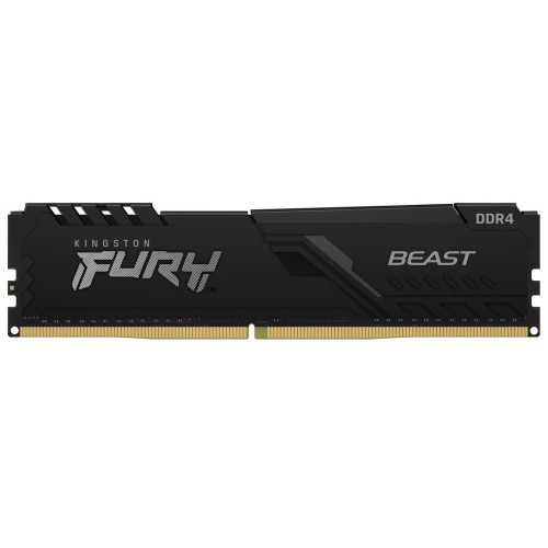 Модуль памяти Kingston DDR4 DIMM 32Gb PC25600, 3200Mhz, FURY Beast Black CL16 (Kit of 2) (KF432C16BBK2/32) (retail)