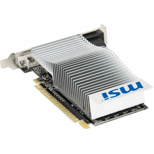 Видеокарта MSI PCI-E N210-1GD3/LP NVIDIA GeForce 210 1024Mb 64 DDR3 460/800 DVIx1/CRTx1 Ret