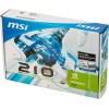 Видеокарта MSI PCI-E N210-1GD3/LP NVIDIA GeForce 210 1024Mb 64 DDR3 460/800 DVIx1/CRTx1 Ret