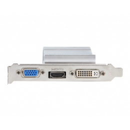 Видеокарта MSI PCI-E N210-1GD3/LP NVIDIA GeForce 210 1024Mb 64 DDR3 460/800 DVIx1/CRTx1 Ret