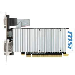 Видеокарта MSI PCI-E N210-1GD3/LP NVIDIA GeForce 210 1024Mb 64 DDR3 460/800 DVIx1/CRTx1 Ret
