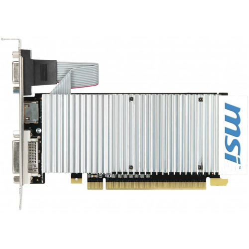 Видеокарта MSI PCI-E N210-1GD3/LP NVIDIA GeForce 210 1024Mb 64 DDR3 460/800 DVIx1/CRTx1 Ret