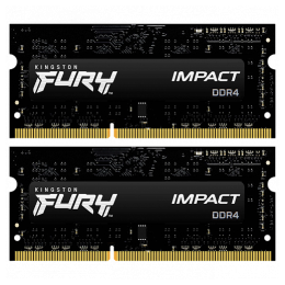 Память оперативная Kingston 64GB 3200MHz DDR4 CL20 SODIMM (Kit of 2) FURY Impact