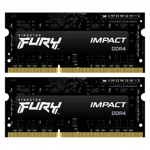 Память оперативная Kingston 64GB 3200MHz DDR4 CL20 SODIMM (Kit of 2) FURY Impact