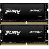 Память оперативная Kingston 64GB 3200MHz DDR4 CL20 SODIMM (Kit of 2) FURY Impact