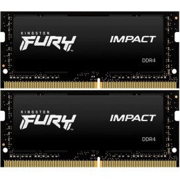 Память оперативная Kingston 64GB 3200MHz DDR4 CL20 SODIMM (Kit of 2) FURY Impact