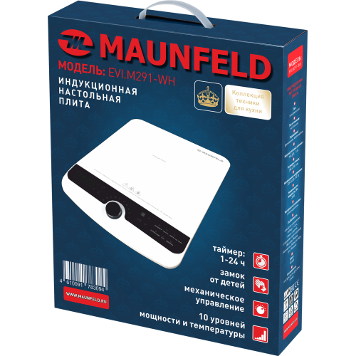 Плита индукционная MAUNFELD EVI.M291-WH