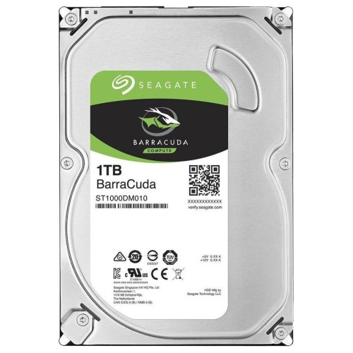 Жесткий диск SATA 10TB 7200RPM 6GB/S 256MB ST10000VE001 SEAGATE