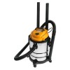 Строительный пылесос Deko DKVC-1400-15S 1400Вт (уборка: сухая) серебристый