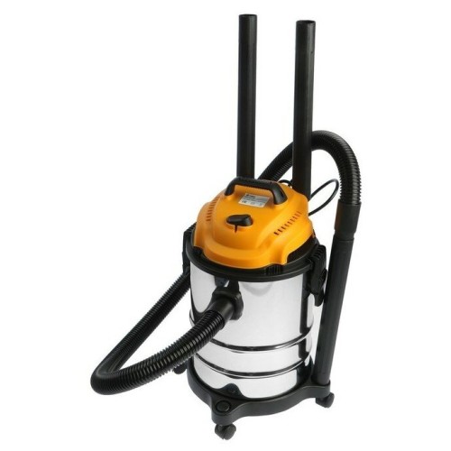 Строительный пылесос Deko DKVC-1400-15S 1400Вт (уборка: сухая) серебристый