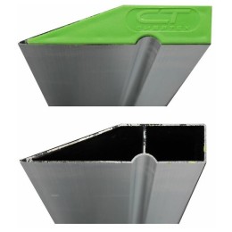 Правило алюминиевое СИБРТЕХ "Трапеция", 1 ребро жесткости, L-2,5 м// СИБРТЕХ/Россия 89611