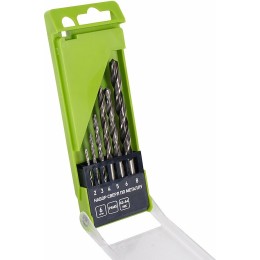 Набор сверл по металлу СИБРТЕХ , 2 - 8 мм 6 шт 72348