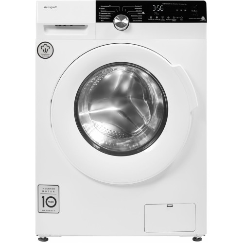 Стиральная машина WEISSGAUFF WM 59412 DC Inverter Steam класс: A+++ загр.фронтальная макс.:12кг белы