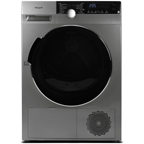 Сушильная машина WEISSGAUFF WD 599 DC Inverter Heat Pump Silver кл.энер.:A+++ макс.загр.:9кг серебри