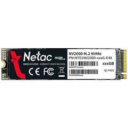 Накопитель SSD Netac M.2 2280 NV2000 NVMe PCIe 256GB NT01NV2000-256-E4X