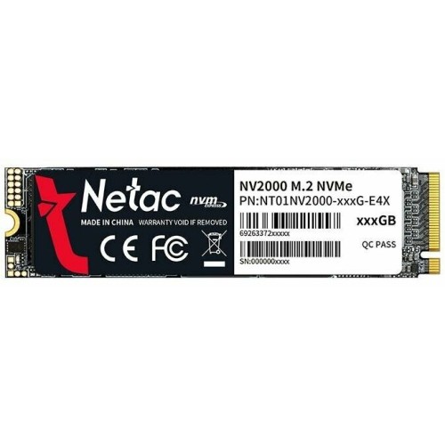 Накопитель SSD Netac M.2 2280 NV2000 NVMe PCIe 256GB NT01NV2000-256-E4X