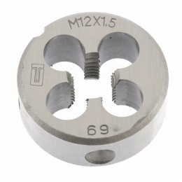Плашка СИБРТЕХ М12x1,5 мм//77031