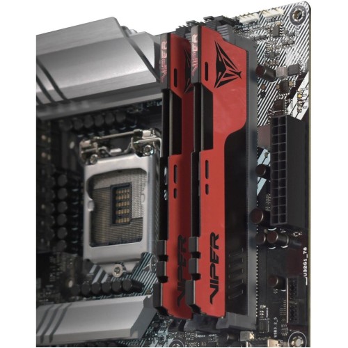 Модуль памяти DDR 4 DIMM 64Gb (32GBx2) PC25600, 3200Mhz, PATRIOT Viper ELITE 2, CL18 (PVE2464G320C8K) (retail)