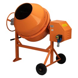 Бетоносмеситель Россия СБР-260В-01 260 л, 0,75 кВт, 220 В, редуктор 95457