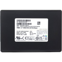Твердотельный накопитель Samsung SSD 480GB PM897 2.5" 7mm SATA 6Gb/s TLC R/W 560/530 MB/s R/W 97K/60K IOPs DWPD3 5Y TBW2628 OEM