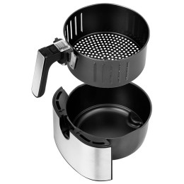 Аэрогриль KITFORT КТ-2221 черный/серебристый