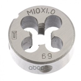 Плашка СИБРТЕХ М10x1,0 мм//77024