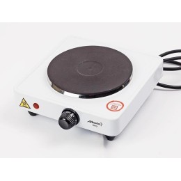 Плита электрическая ATLANTA ATH-1735 (white) одноконфорочная