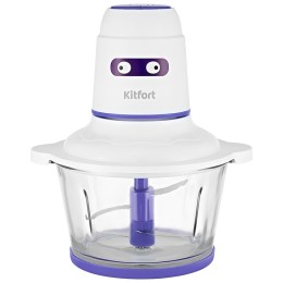 Измельчитель KITFORT КТ-3050-1 белый/фиолетовый