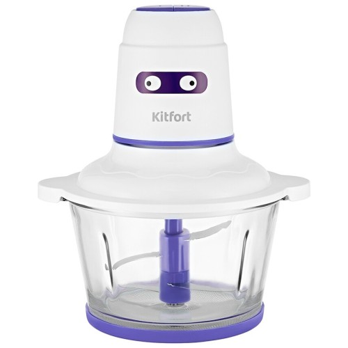 Измельчитель KITFORT КТ-3050-1 белый/фиолетовый