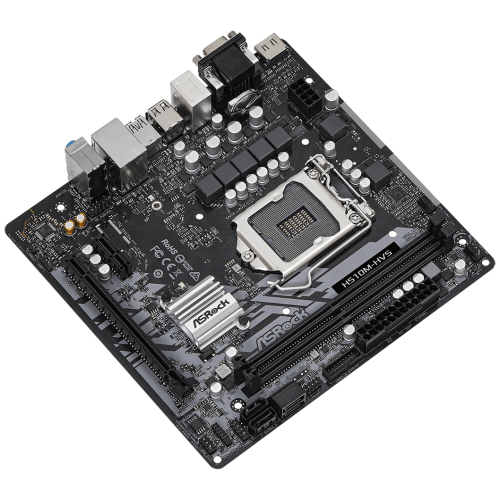 Материнская плата Asrock H510M-HVS R2.0 Soc-1200 Intel H510 2xDDR4 mATX AC`97 8ch(7.1) GbLAN+VGA+HDMI