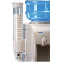 Стаканодержатель для кулера/пурифайера AEL 70039 на шурупах белый