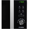 Микроволновая печь HYUNDAI HYM-D3001 20л. 700Вт черный/хром