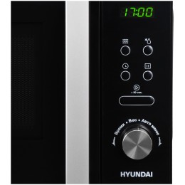 Микроволновая печь HYUNDAI HYM-D3001 20л. 700Вт черный/хром