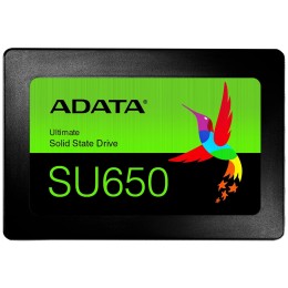Накопитель SSD 2.5" ADATA 256GB SU650 <ASU650SS-256GT-R> (SATA3, up to 520/450MBs, 3D NAND, 140TBW)