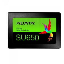 Накопитель SSD 2.5" ADATA 256GB SU650 <ASU650SS-256GT-R> (SATA3, up to 520/450MBs, 3D NAND, 140TBW)