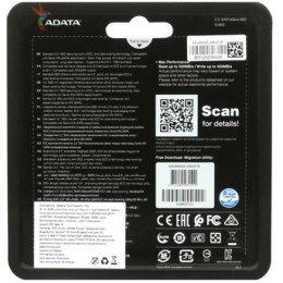 Накопитель SSD 2.5" ADATA 256GB SU650 <ASU650SS-256GT-R> (SATA3, up to 520/450MBs, 3D NAND, 140TBW)