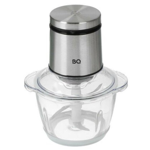 Измельчитель BQ CH1002 Black-Silver. Емкость чаши 1.2л Максимальная мощность 800Вт Материал корпуса Нержавеющая сталь SUS201 Материал чаши Стекло Защита от поражения электротоком Класс II"
