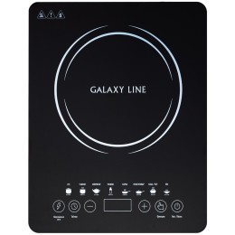 Плита индукционная GALAXY LINE GL3065, черная(6шт)  2000 Вт, , 8 программ приготовлени