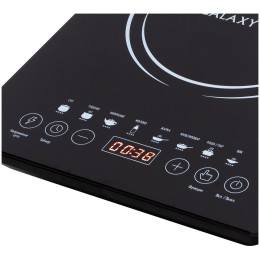 Плита индукционная GALAXY LINE GL3065, черная(6шт)  2000 Вт, , 8 программ приготовлени