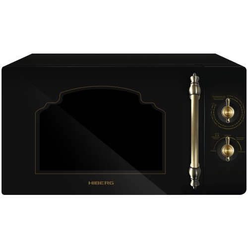 Микроволновая печь HIBERG VM-4288 BR черный 20 л, 700 Вт