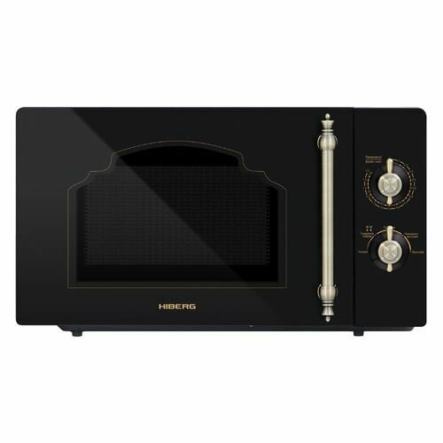 Микроволновая печь HIBERG VM-4288 BR черный 20 л, 700 Вт
