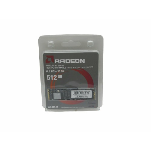 Твердотельный накопитель SSD M.2 2280 512GB AMD Radeon R5 Client SSD R5MP512G8 PCIe Gen3x4 with NVMe, 3D TLC, RTL (183474)