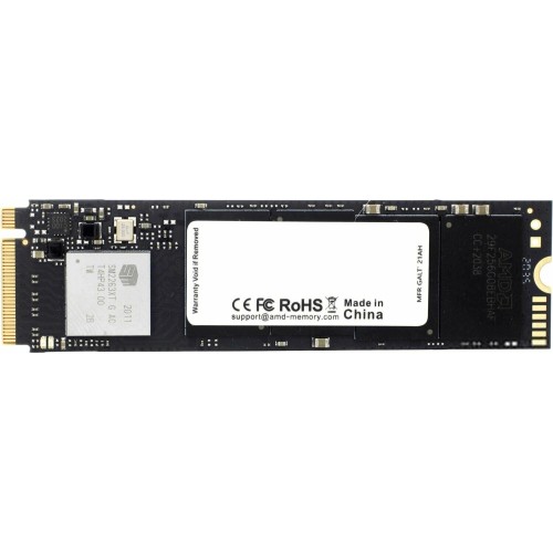 Твердотельный накопитель SSD M.2 2280 512GB AMD Radeon R5 Client SSD R5MP512G8 PCIe Gen3x4 with NVMe, 3D TLC, RTL (183474)