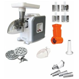 Мясорубка АКСИОН М43.04 Белый/Серый