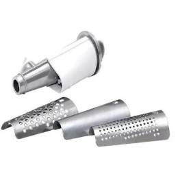 Мясорубка АКСИОН М43.04 Белый/Серый