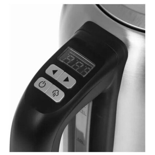 Электрочайник BQ KT1827SW Black-Silver, 2200Вт, 1.7л