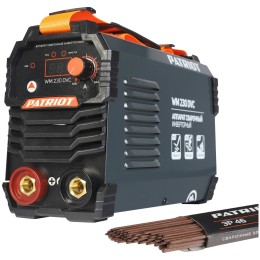Сварочный аппарат Patriot WM230DVC инвертор ММА 10.7кВт (кейс в комплекте)