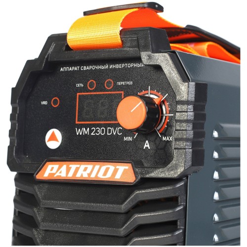 Сварочный аппарат Patriot WM230DVC инвертор ММА 10.7кВт (кейс в комплекте)