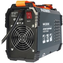 Сварочный аппарат Patriot WM230DVC инвертор ММА 10.7кВт (кейс в комплекте)