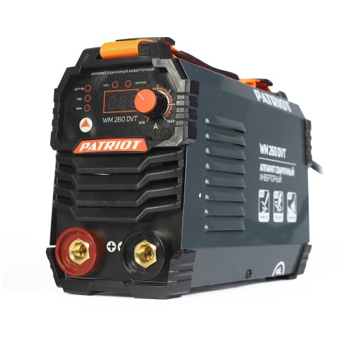 Сварочный аппарат Patriot WM260DVT инвертор MMA/TL/vrd 12.5кВт